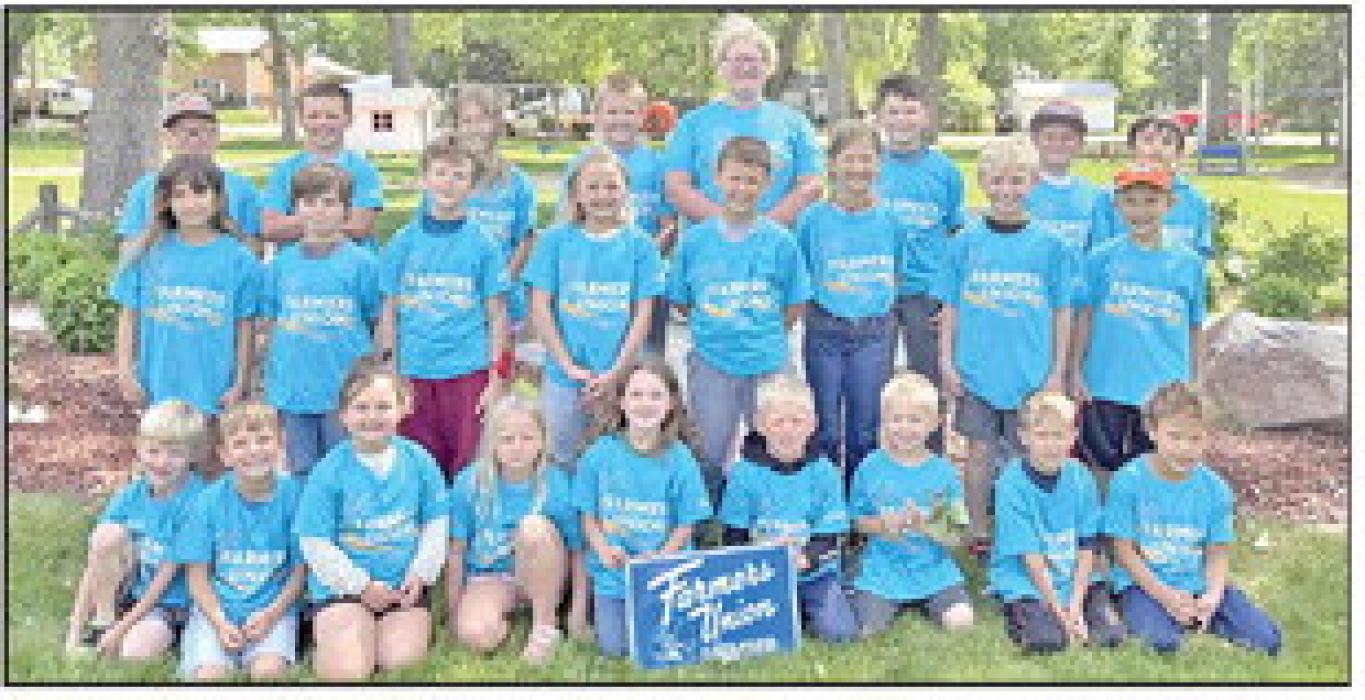 Attending the camp on Thursday, June 4, 2026 are pictured front row, l to r: George S, McCoy B, Andie H, Brylee R, Emery B, Alex W, Levi W, Easton S, and Bear A. Middle Row, l to r: Zoe L, Angus W, Ryatt D, Oaklee H, Briggs H, Emery S, Jaxon S, and Ruger A. Back Row, l to r: Remington R, Knox H, Zyleigh L, Bennett W, Sophie K.A, Jace B, Ruger R, and Misun B.H.