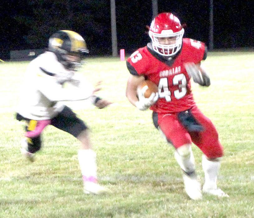 Trey Murray #43 was noted for five tackles, recovered one fumble, and led the Gorillas with 35 receiving yards. With the win over the Warbirds, the Gorillas advance to the semi-finals against the Lyman Raiders on Friday night with action beginning at 7:00 p.m.
