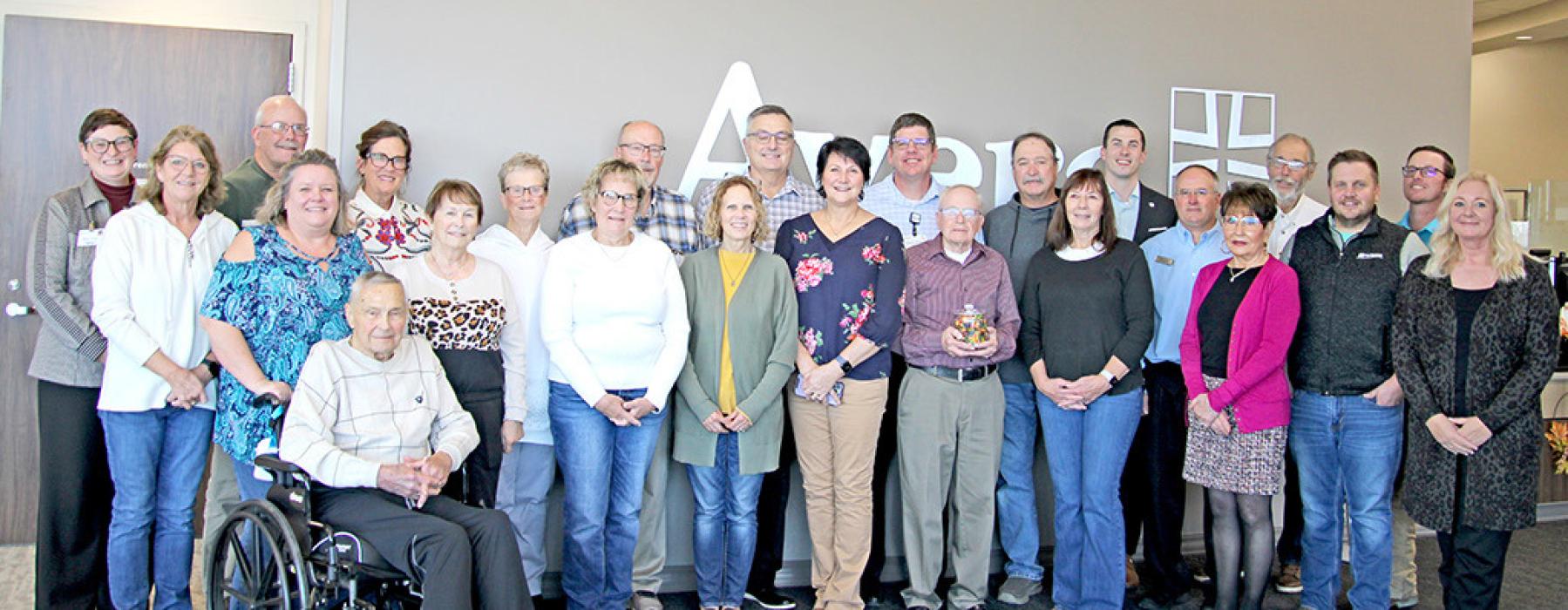 Avera Gregory receives philanthropic award