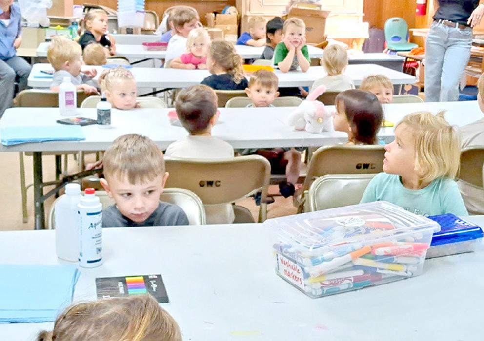 Forty-four participants attended the finale of the Summer Reading Program at the library. (Gregory Public Library Facebook Photo)