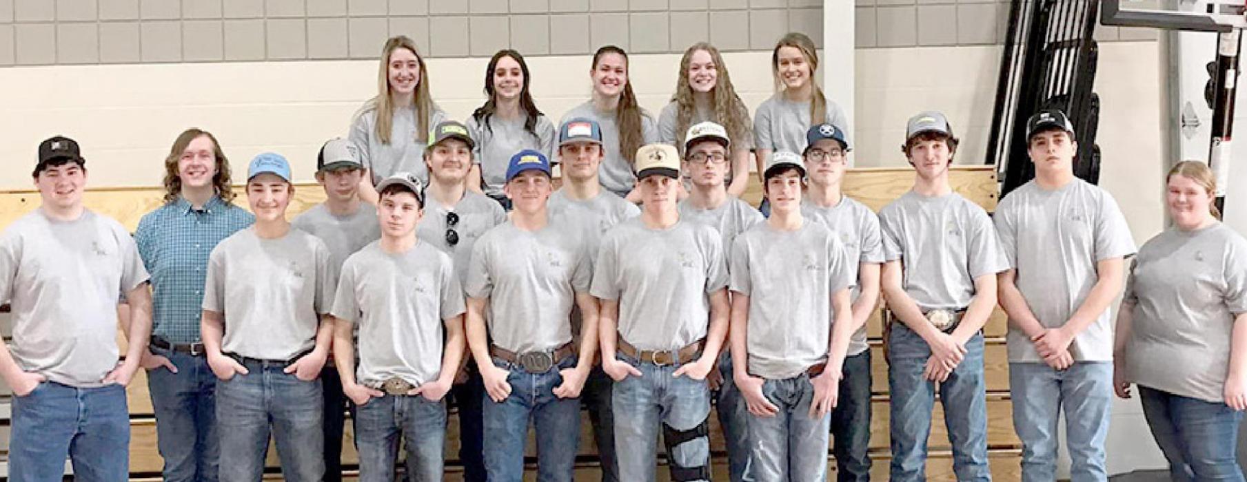The Meal on Main fundraiser was such a huge success that the group ran out of food. The students did all the leg work to get everything ready, including cooking the roasts during welding class.