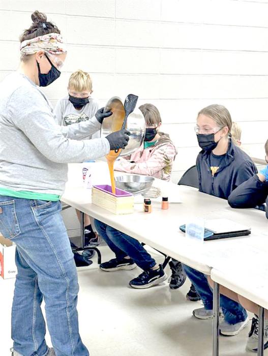Two Gregory Co. 4-H workshops were held on Thurs., July 10