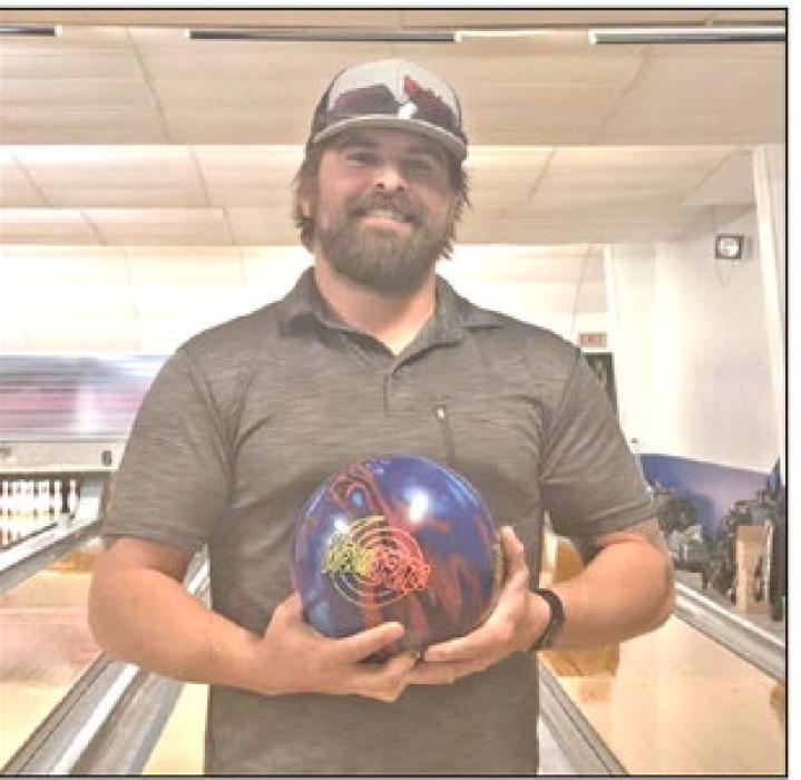 Christian Schweigert bowled a perfect 300 game on Thursday, April 10, 2025, during men’s league.