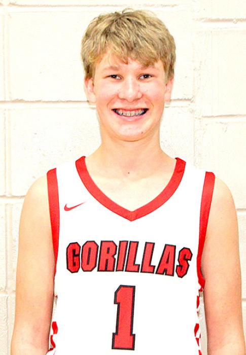 CALEB SINCLAIR #1 Parents: Mandie &amp; Curt Sinclair Year: Freshman Position: 6’ 1” Guard