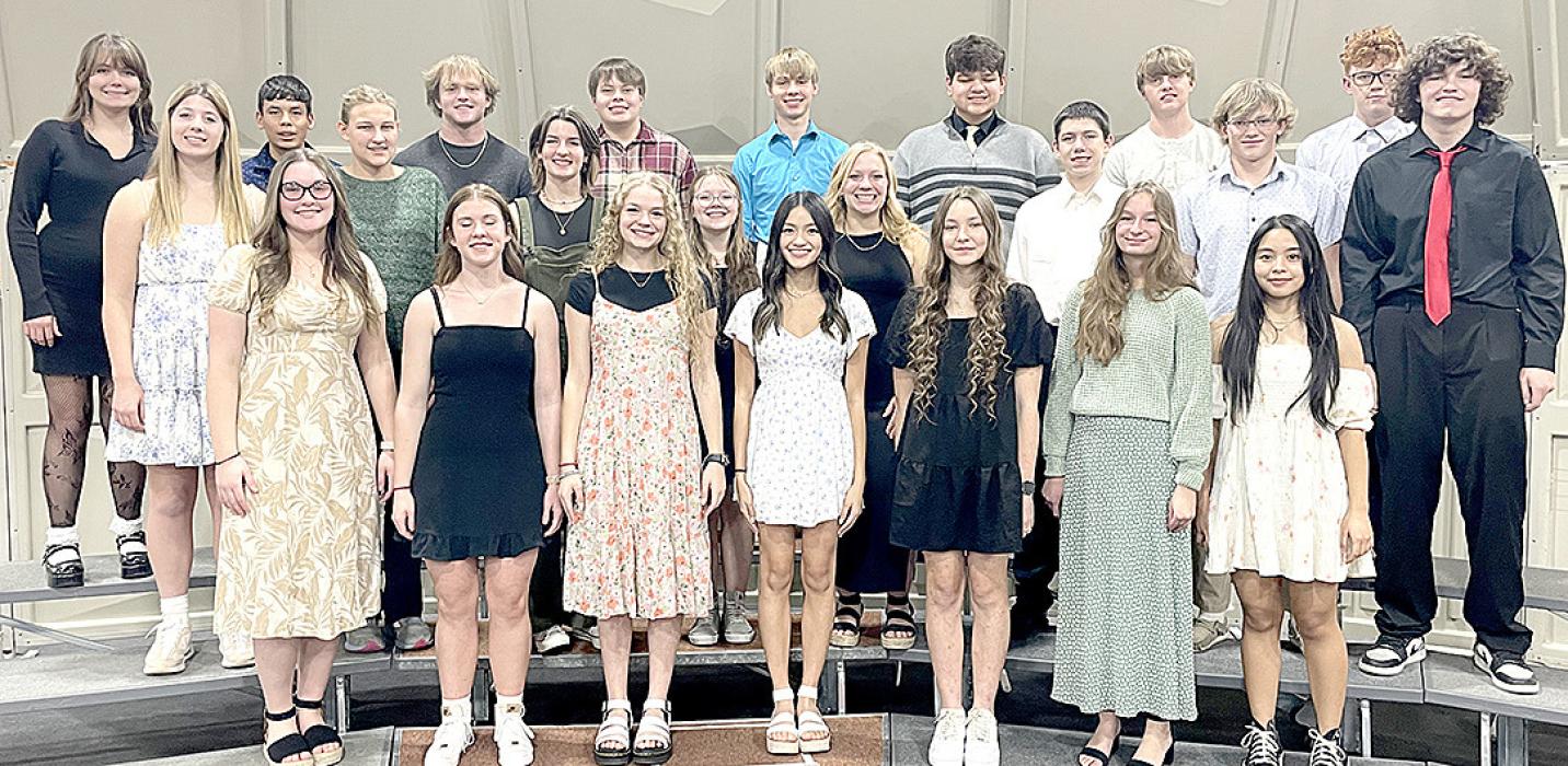 JV and HS Region V band and choir festivals were hosted by Platte and Gregory