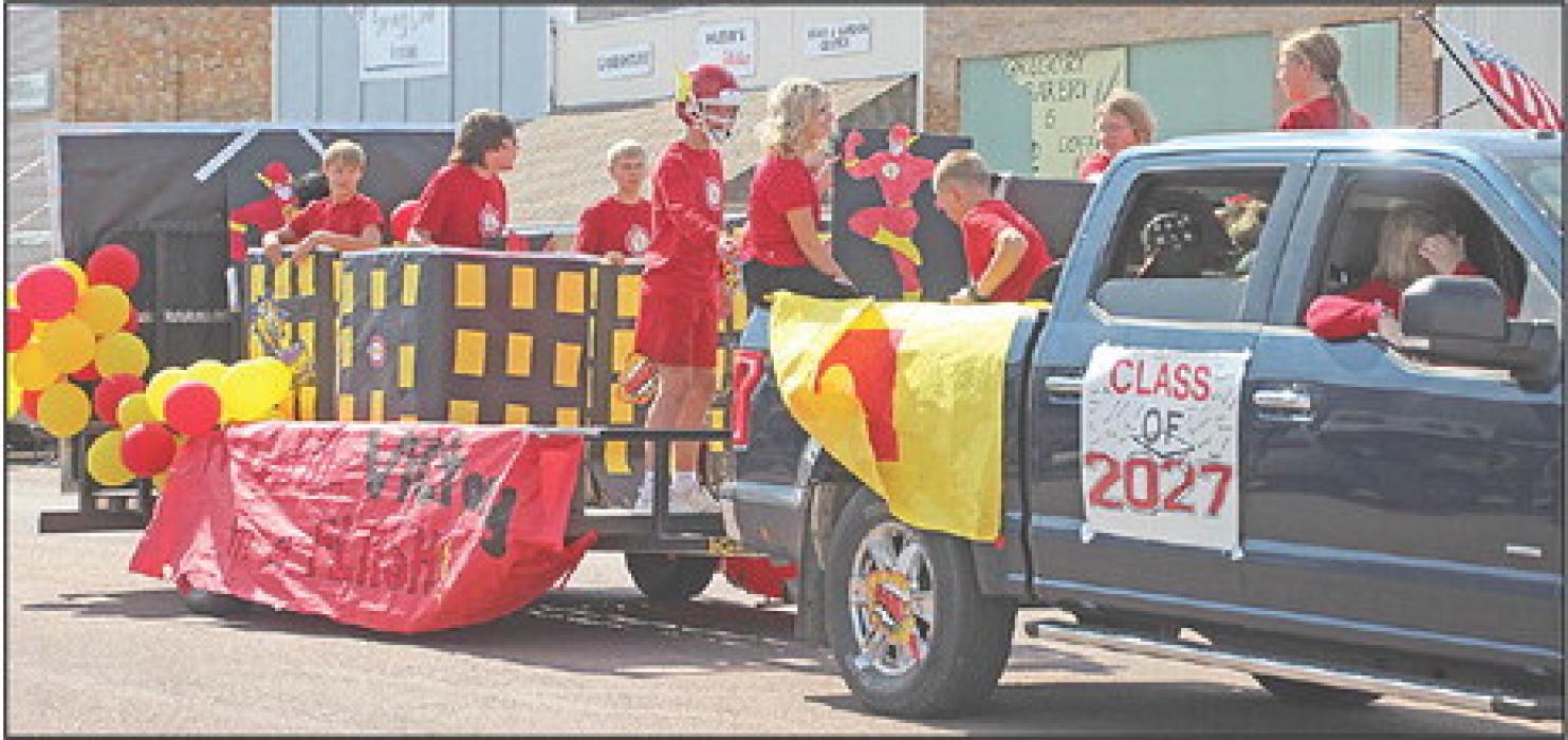 In the middle school division, the eighth grade class won first place with their “Victory in a FLASH” entry.