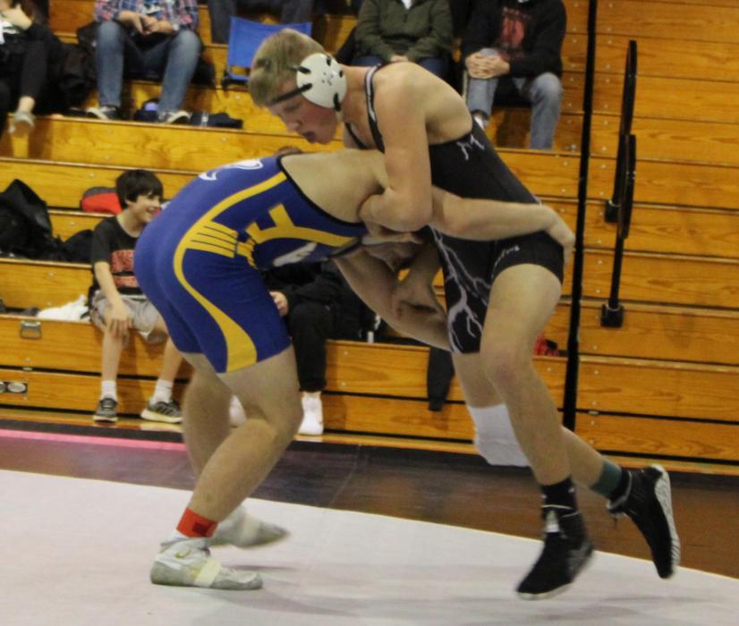 Kade Braun is having a great year, according to Coach Seth Webster. He earned a fourth place finish and scored nine points for the team at the B/G Invitational.