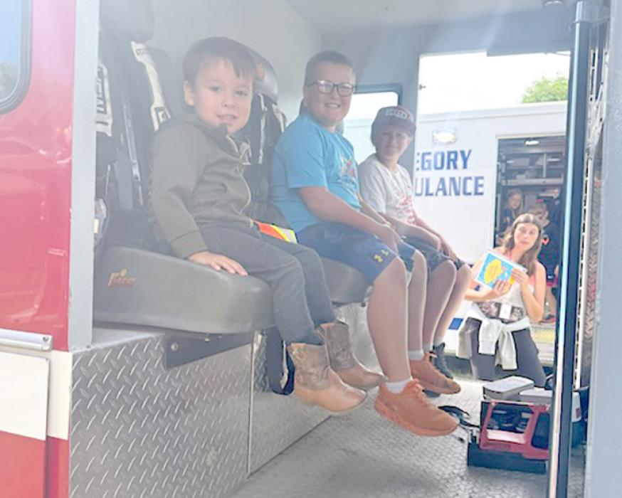 Library kicks off Summer Reading Program with “Touch a Truck” event