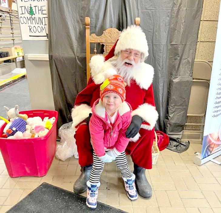 The holiday shopping season kicked off this weekend across the country with Black Friday and Shop Small Saturday. In Gregory, Santa made an appearance at the Mid-Winter Fair to hear the Christmas wishes of girls and boys who visited him. Aubree DeBoer visited Santa and told him her wishes for Christmas.