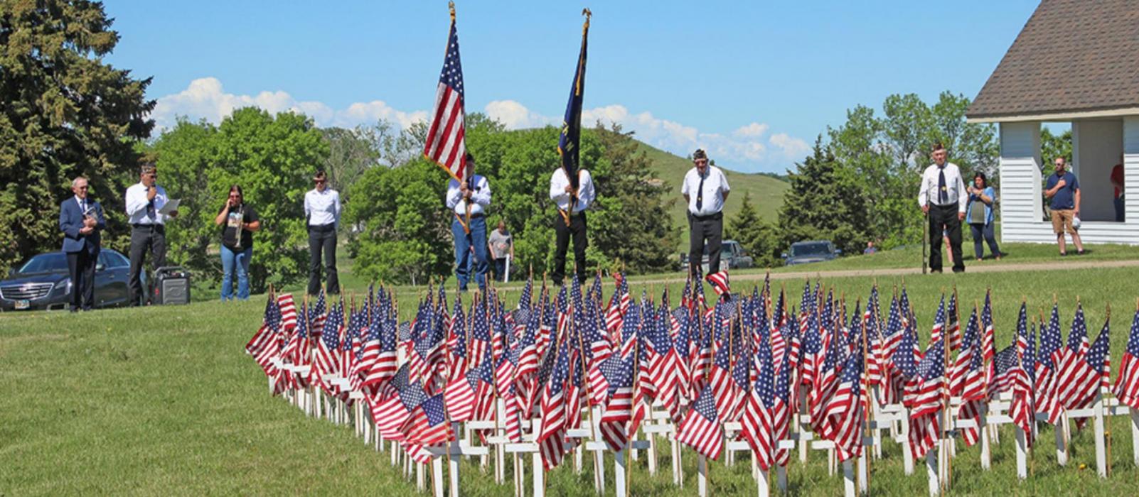 The above photos are from the Memorial Day service held at Gregory’s IOOF Cemetery