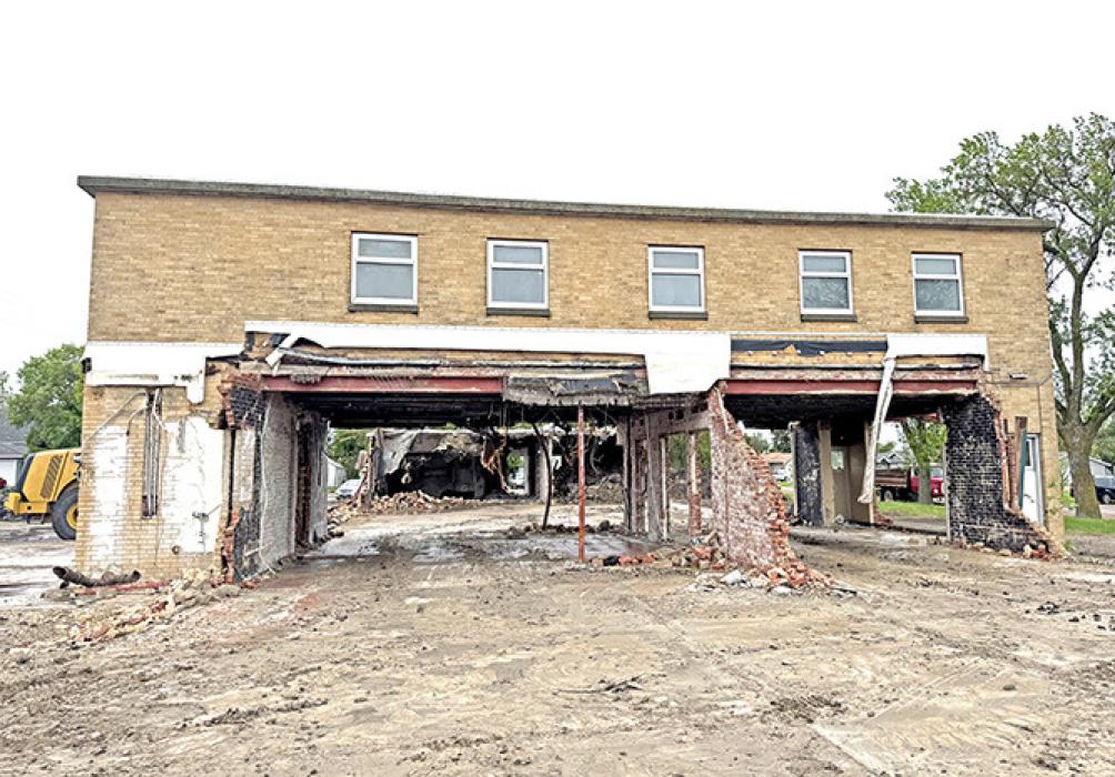 Gregory’s first hospital not located in a home, served the community well from 1951-1975. It held the medical clinic until a couple years ago, and now is being torn down. The land has been donated back to the Catholic Church, which donated the land for the hospital originally.