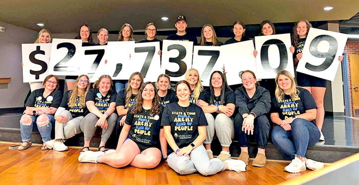 In 2024, the State-A-Thon raised $27,737.09 for the Children’s Miracle Network and Sanford’s Castle. (Submitted photo)