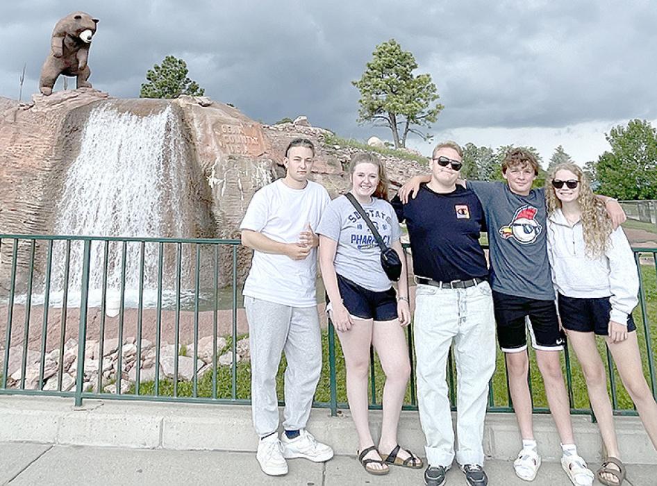 Bear Country USA was one of the group’s many stops in the Black Hills.