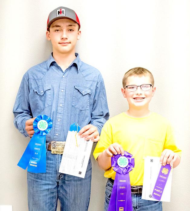 Junior participants pictured l to r: Jack Schulte and Ryder Meyer.
