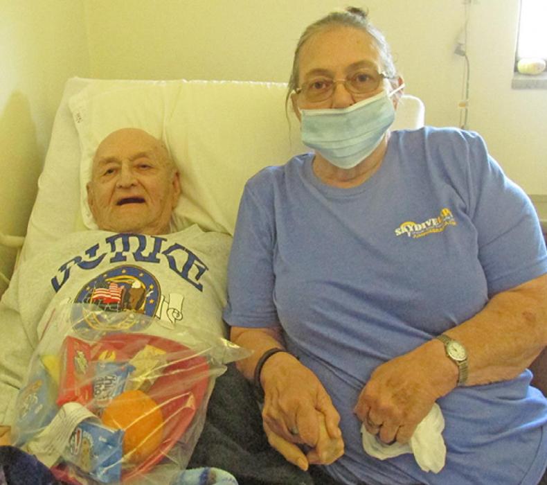 Burke VFW Post 9950 presents gift baskets