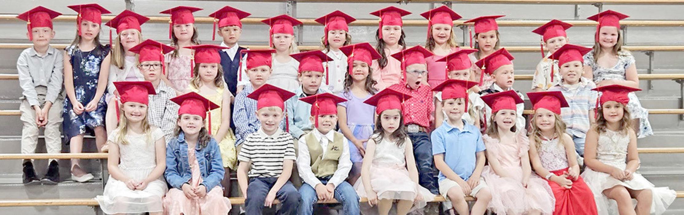 Gregory School District holds graduation for 30 kindergartners