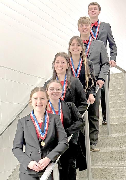 Six students competing in five events all managed to earn superior ratings at the State Oral Interpretation Festival.