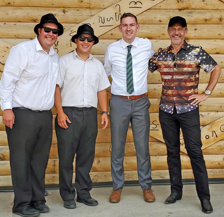 Winners of the impersonation contest