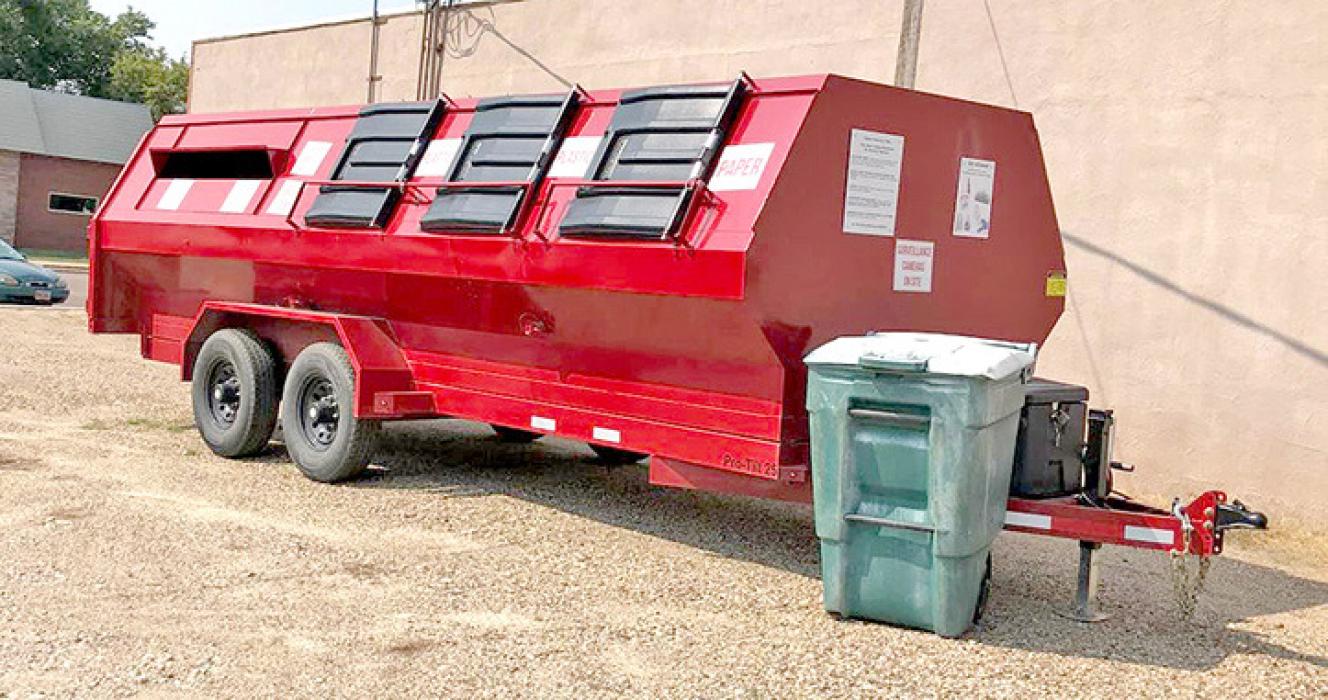 Recycling trailer reopening delayed as improvements continue