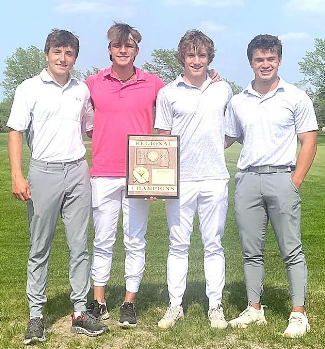 Gregory boys poised to win 2nd consecutive team golf title