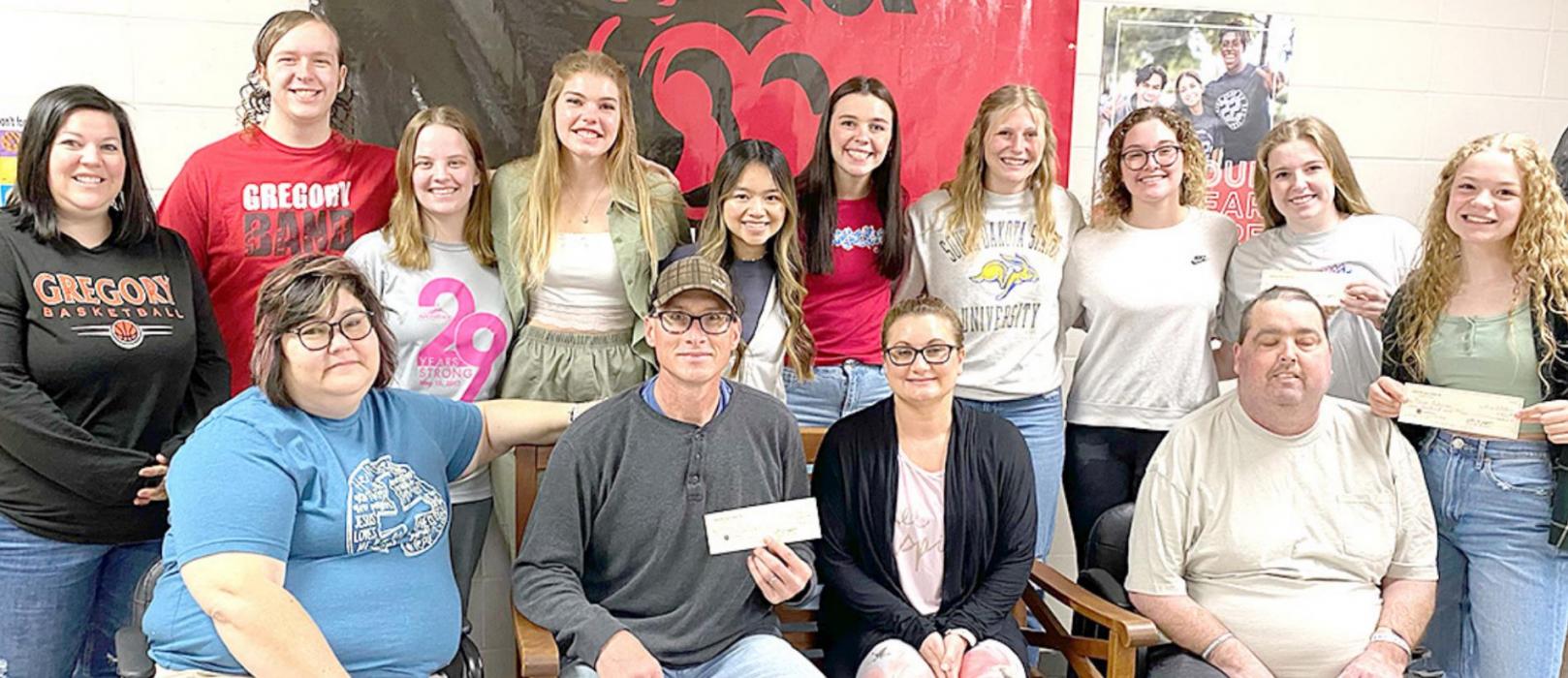 IOOF senior members gift Winter Formal proceeds to local friends and family battling cancer