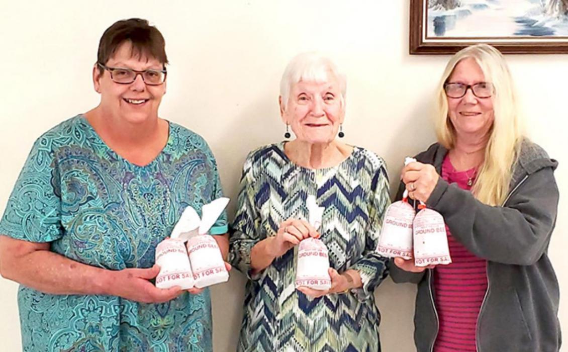 Rosebud Rancherettes donate to Gregory Dakota Senior Meals