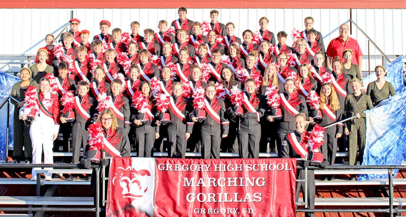 Marching Gorillas represent Gregory in Platte