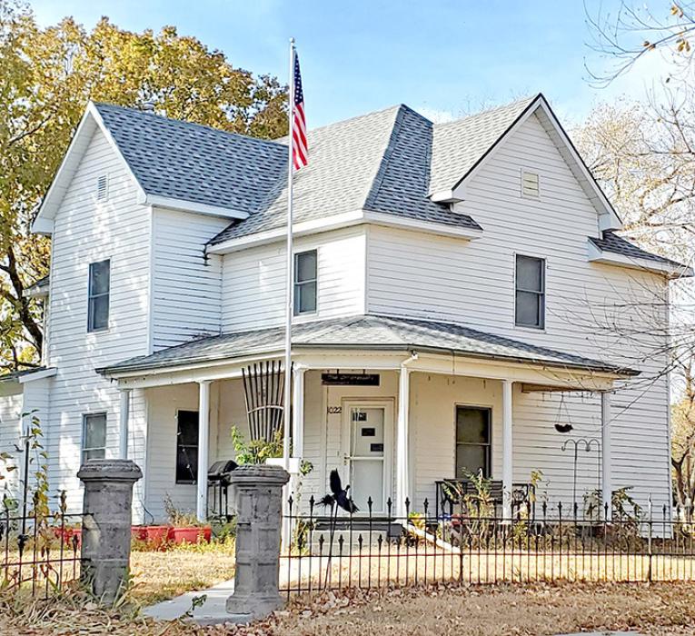 The late Lyle Christensen recalled being a patient in the hospital that was later to become his home at 1022 Whittecar Street.