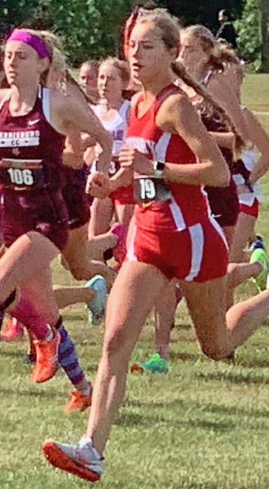Gregory cross country runs at Scotland