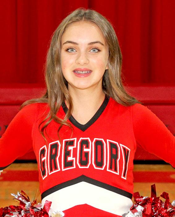 CHARLOTTE GRAGE Parents: Kerri Grage &amp; Alan Grage Year: 8th Grade (1 yr.) Cheer &amp; Dance