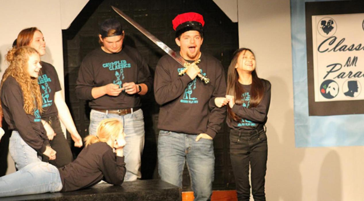 GHS production of “Crumpled Classics” leaves audiences laughing