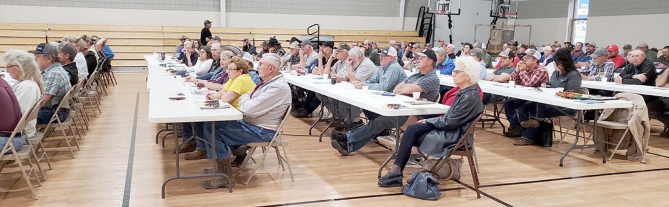 The turnout for the meeting was a full house on Sunday, May 2 at the Burke Civic Center.