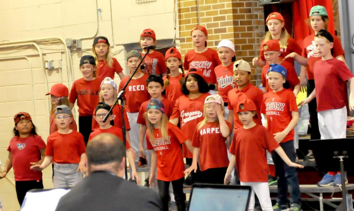 Gregory Elementary spring concert held Tuesday, May 4