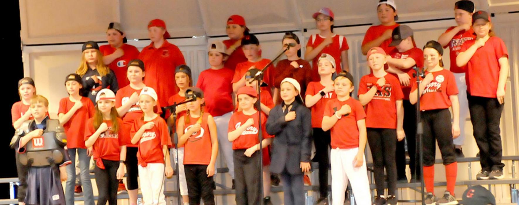 Gregory Elementary spring concert held Tuesday, May 4