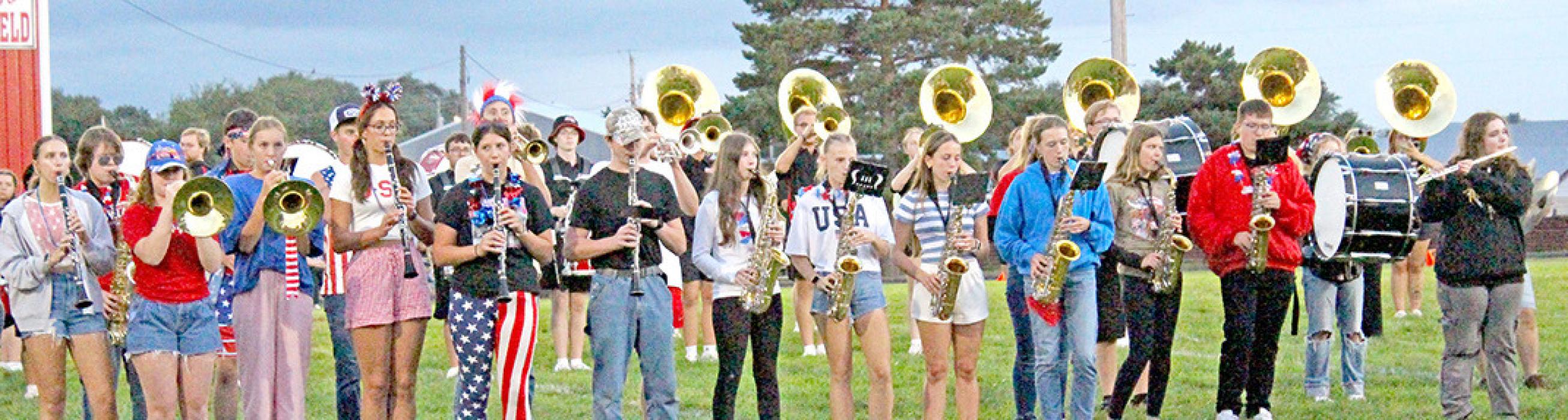 Cheering for the Gregory Gorillas Homecoming ’25