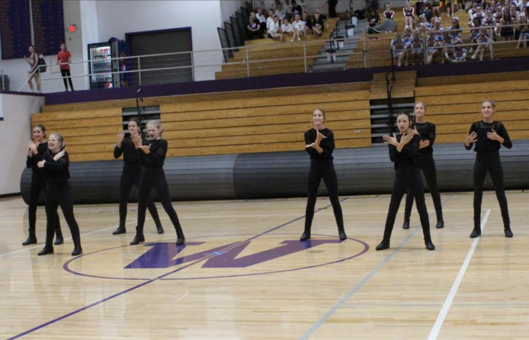 Dance team competes in Winner over the weekend
