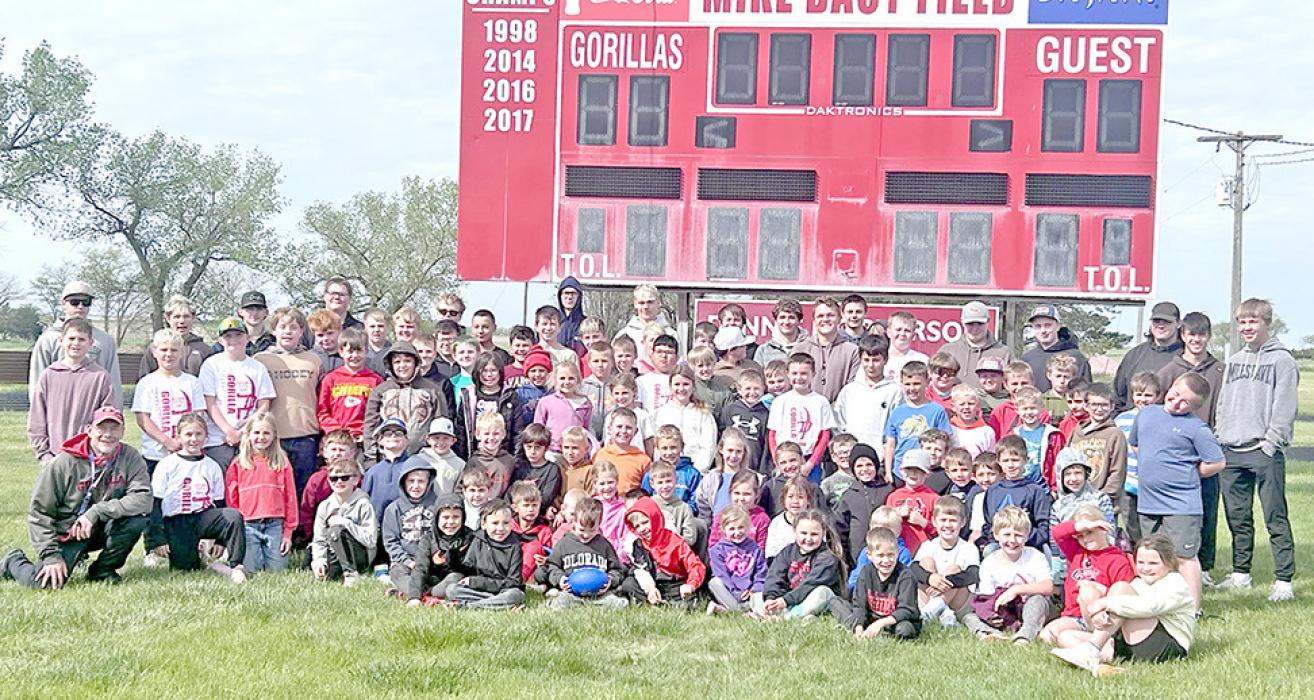 87 area youth attend football camp