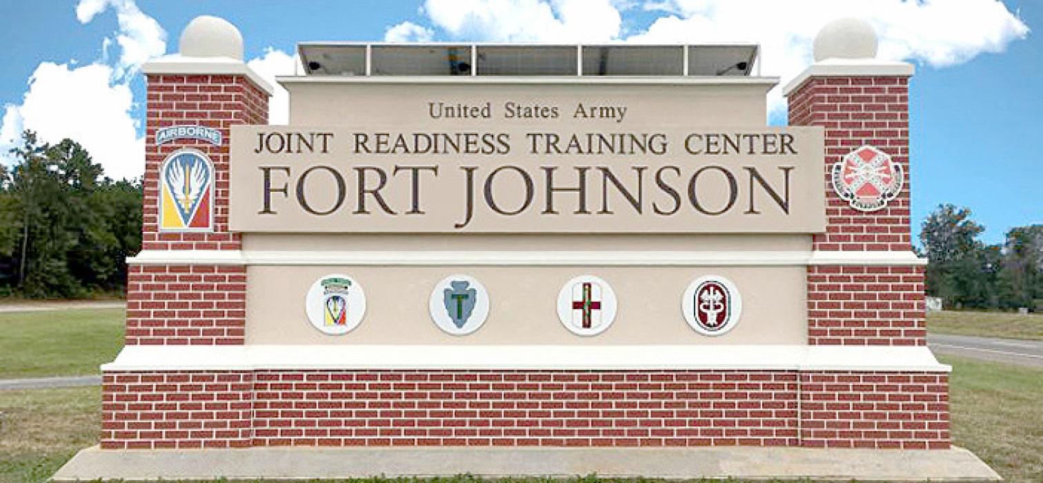 Fort Polk is a military installation of the US Army located in Louisiana, where Doug Lindquist trained. It was named after Leonidas Polk, a distinguished Confederate general during the American Civil War. It was renamed Ft. Johnson in June of this year, the latest U.S. military installation to be re-designated as part of an effort to strip Confederate leaders of the honor. Fort Johnson serves as the only Combat Training Center that deploys and trains combat units.
