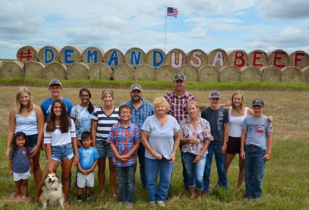 Local cows head to Wall Meats for the Gregory and Burke Schools