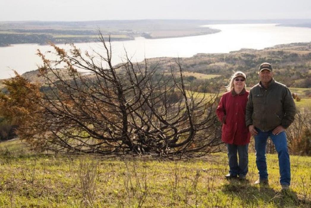 Richard and Sara Grim, owners of Grim Ranch, were named the winners of the Conservation Producer 2020 Hugh Hammond Bennett Award for Conservation Excellence for their outstanding conservation efforts on their ranch in Gregory County.