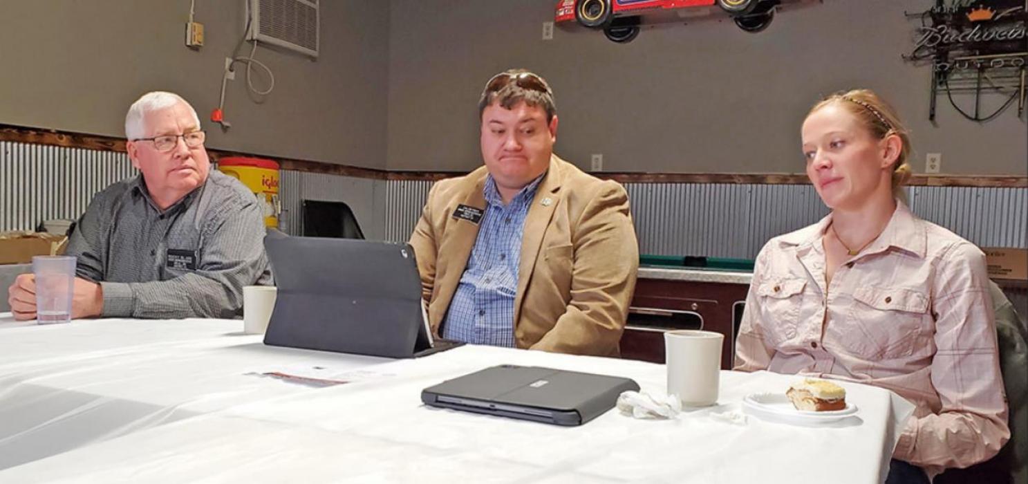 District 21 legislators visited Gregory to give their Gregory County constituents an opportunity to provide input and ask questions about issues being considered during the 2021 legislative session.