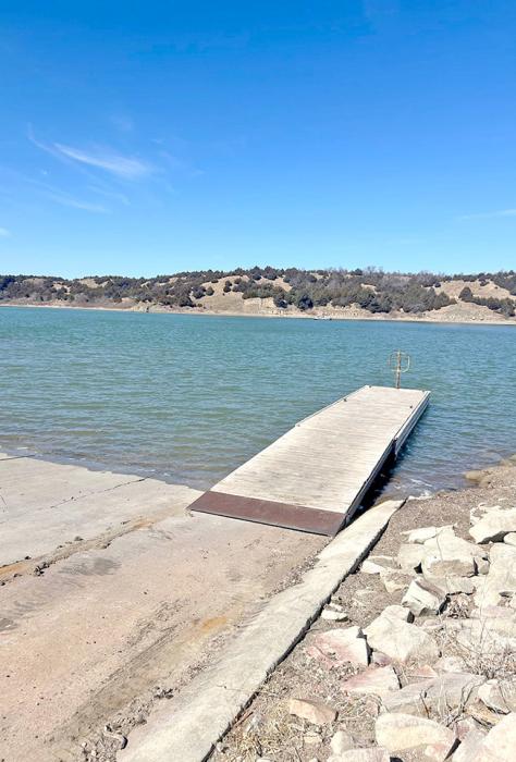River season approaches - the docks hit the water at Snake Creek