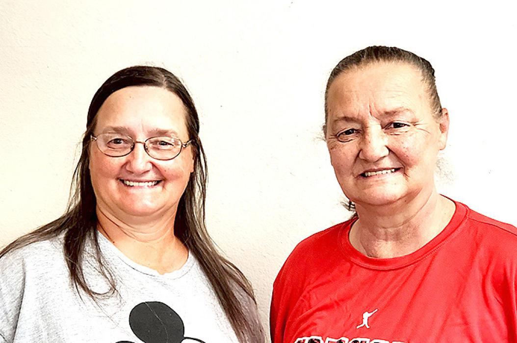 Marcy Creekmur (l) and Marlene Rezac are the parade marshals for this year’s Fourth of July parade.