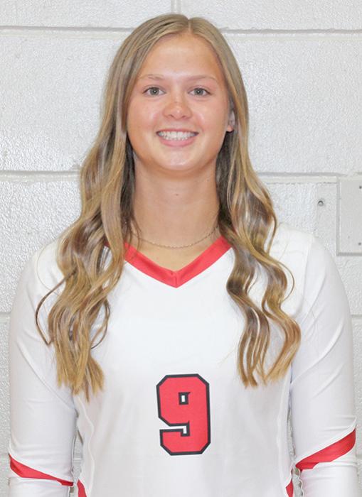 JESSY JO VANDERWERFF #9 Parents: Chris &amp; Jamie VanDerWerff Year: 5’ 7” Senior Pos: OH