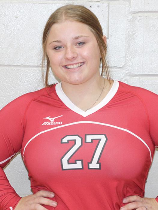 MAKAYLA SCHRADER #27 Parents: Bridget Sidak &amp; Matt Schrader Year: 5’ 0” Junior Pos: DS