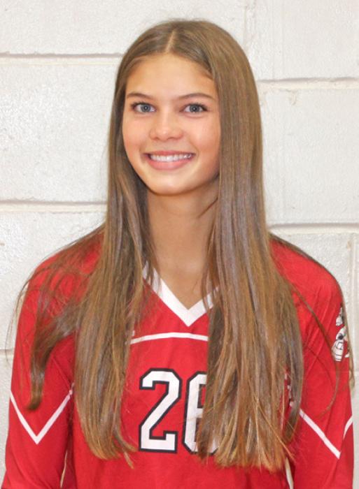 DANI VANDERWERFF #26 Parents: Chris &amp; Jamie VanDerWerff Year: 5’ 7” 7th Grade Pos: S/OH