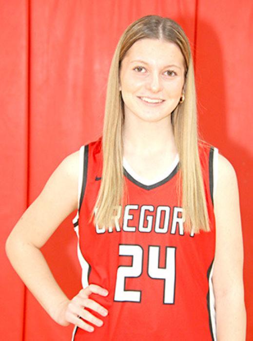 AVA SCHWEIGERT #24 Parents: Alisa Schmitz &amp; Todd Schweigert Year: 8th Grade Position: 5’6” Forward/Guard