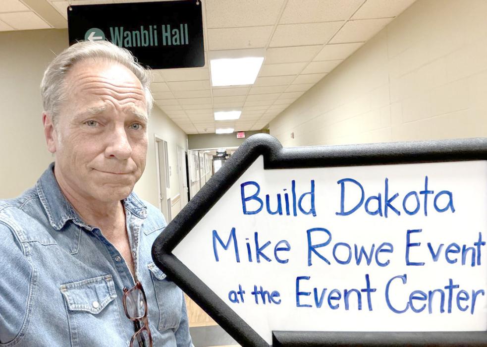 Mike Rowe checks up on “Build Dakota” initiative