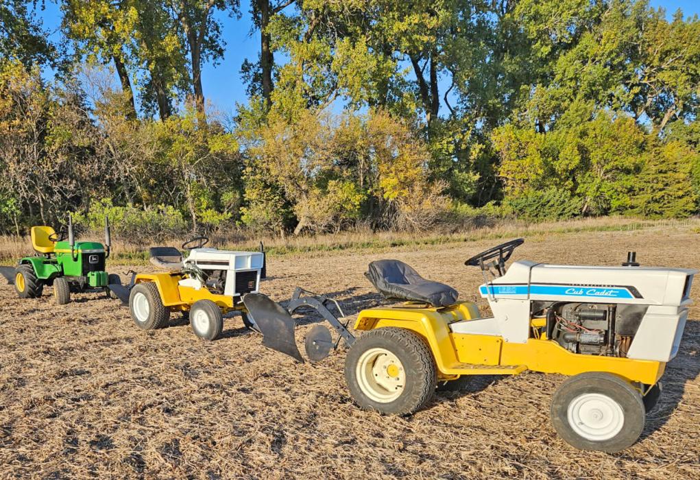 Grim hopes to stir up interest in new hobby of garden tractors