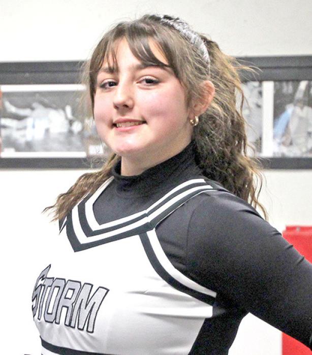 SAVANAH LOZANO Parent: Ashley Lozano Wrestling Cheerleader